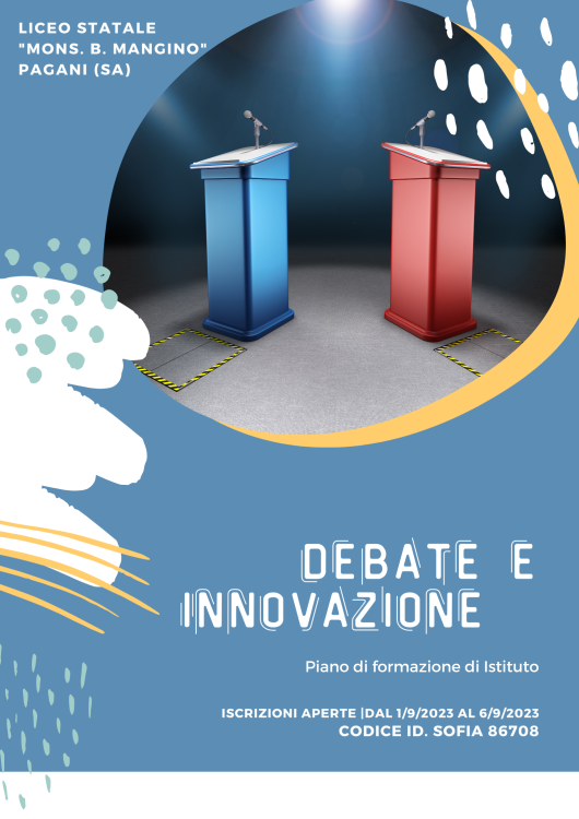 Locandina "Debate e Innovazione"